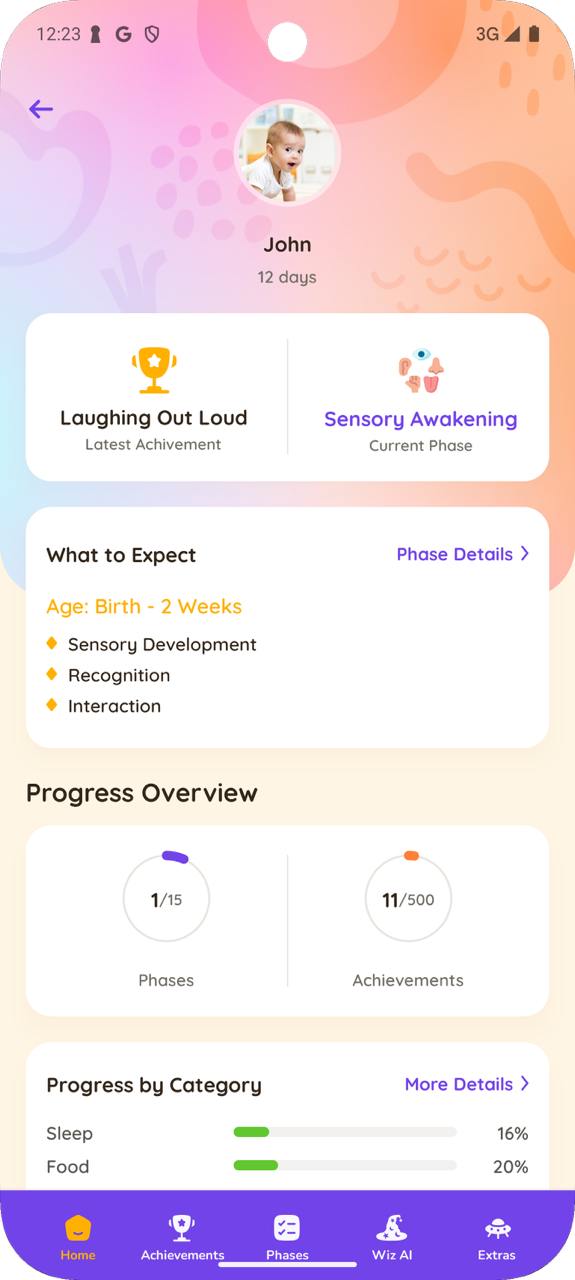 Childcare App screenshot 1